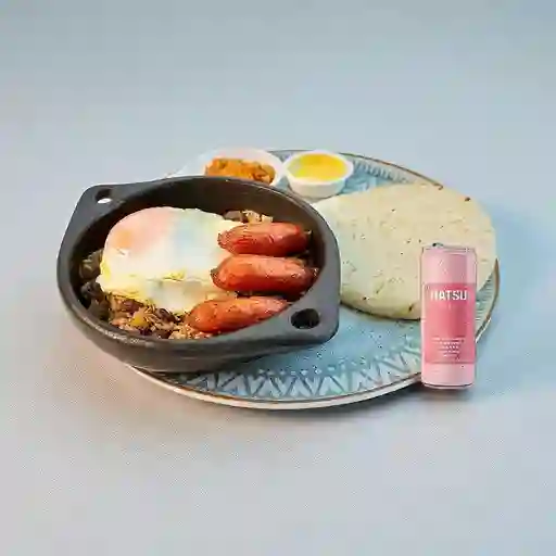Combo Desayuno Campesino +Hatsu Frambuesa&Rosas 269 ml