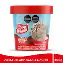 Crem Helado Helado Sabor a Vainilla Chips