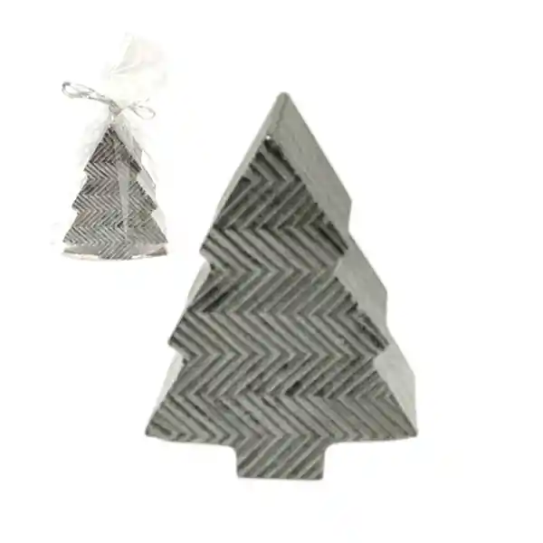 Rodeo Vela Maranelo Plateada Parafina 12.5 cm