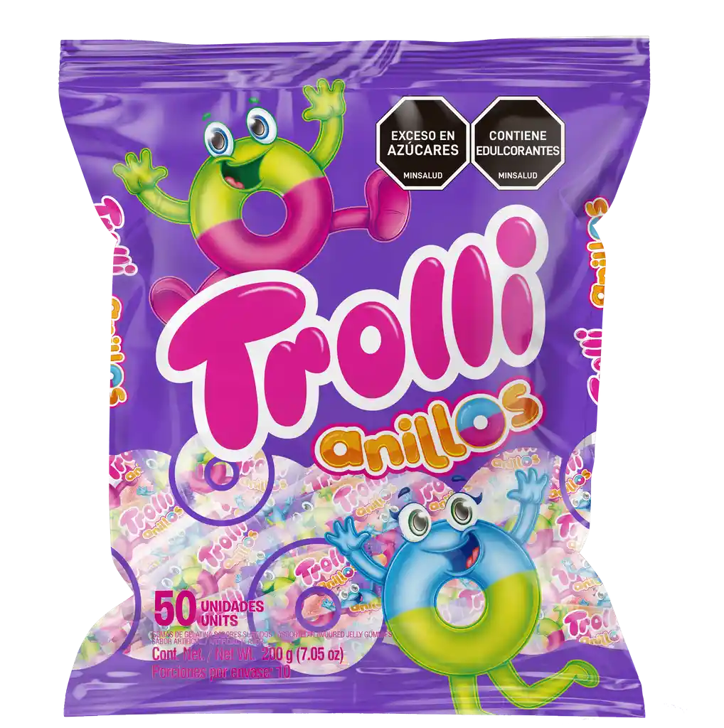 Trolli Goma Anillo Aireado