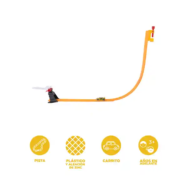 Carro Oruga Deslizante Con Avión Miniso