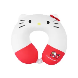 Almohada de Viaje Memory Foam Serie Hello Kitty Blanco Miniso