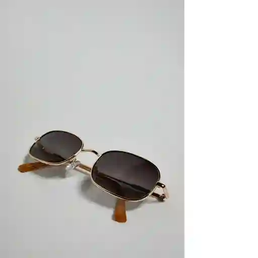 Gafas De Sol Sarai Oro Talla 99 Mujer Mango