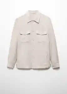 Chaqueta Olueno Crudo Talla L Hombre Mango