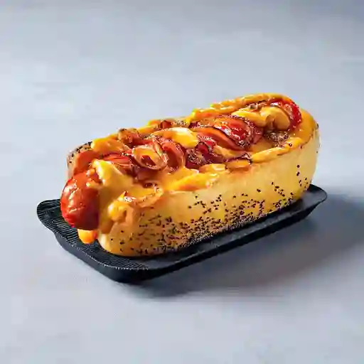 Perro Gratinado Triple