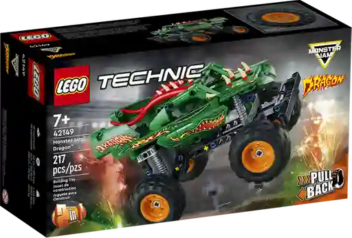 Juguete de Construcción Monster Jam Dragón Lego