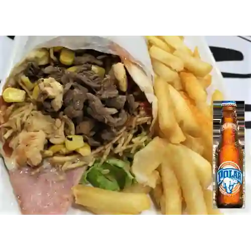 Combo Shawarma + Pilsen Polar 222 ml