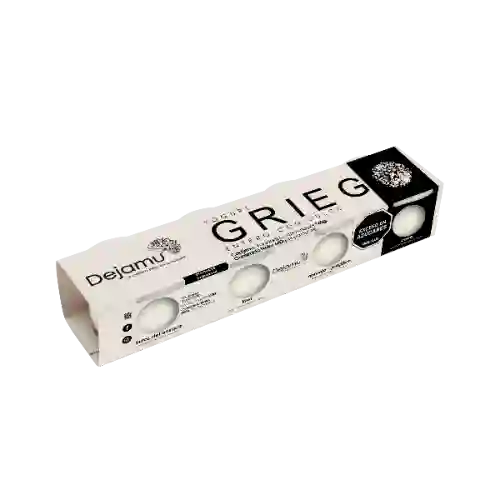 Paca Yogur Griego X 4 Fts Rojos, Kiwi,Naranja Jengibre ,Coco