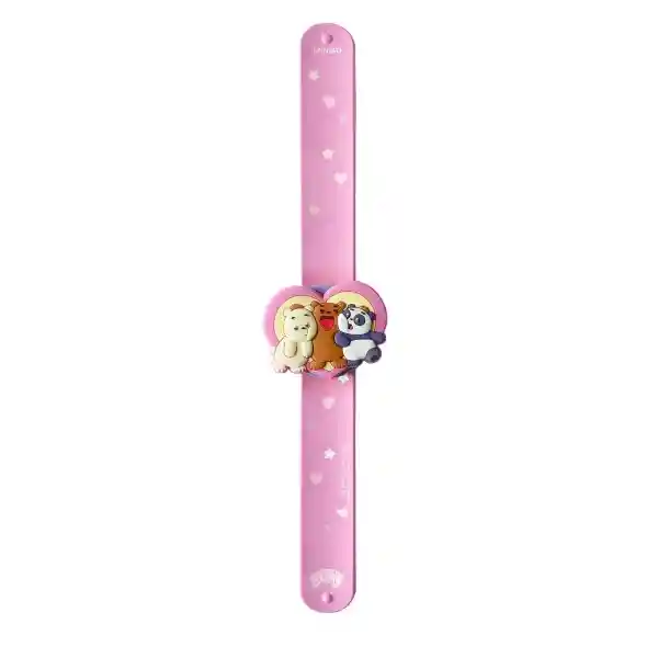 Reloj Infantil Colección de Bebés Osos Escandalosos Rosa Miniso