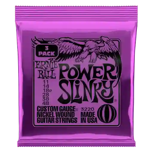 Ernie Ball Pack Encordado Guitarra Eléctrica 11-48 P3220