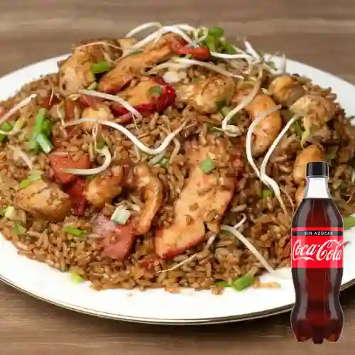 Combo Especial Shangai Familiar +Cocacola S/az 1.5l