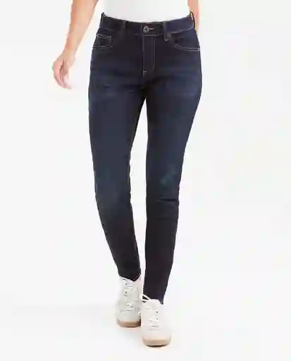 Jean Cosmo Mujer Azul Dark Talla 10 Chevignon