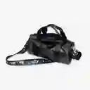 Loqi Bolsa Duffel Mediano Ligero Love Negro Metalizado