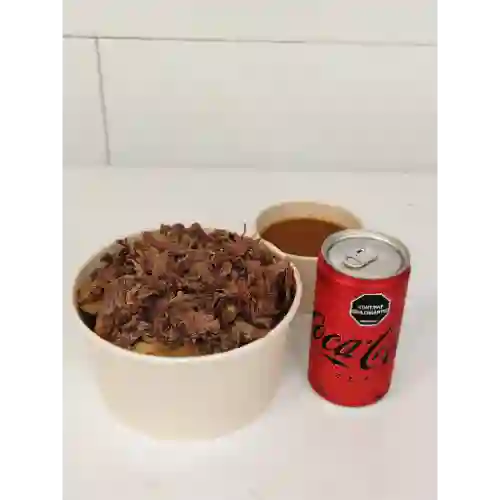Combo Poutine Res/ Coca-cola zero