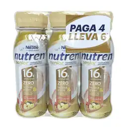 Complemento nutricional líquido NESTLÉ NUTREN Senior mix de frutas 6 x 1200mL