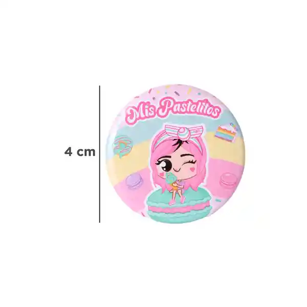 Set de Pines Decorativos Serie Mis Pastelitos Miniso