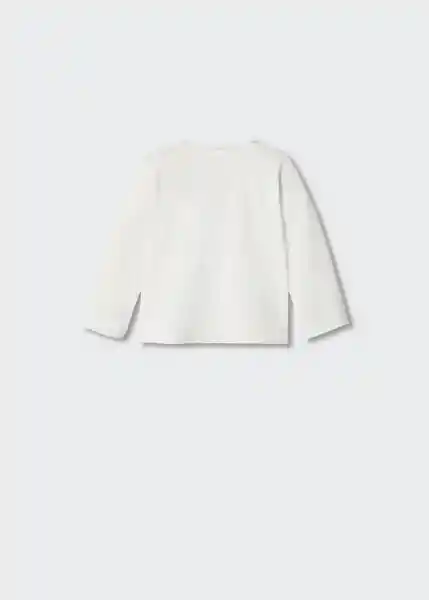 Camiseta Twinkle Offwhite Talla 66 Niños Mango