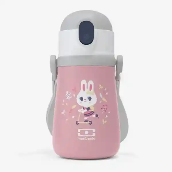 Monbento Botella Isotérmica Bunny Rosa