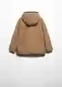 Abrigo Parka Marcos Tabaco Talla 06 Niños Mango