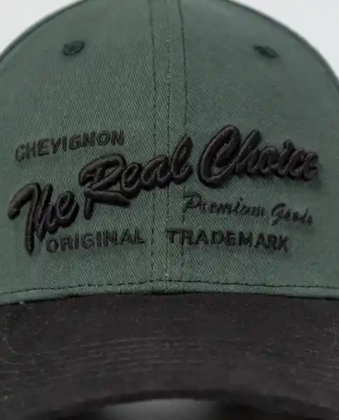 Gorra C57 Vintage Verde Selvoso Ultraoscuro Talla M Chevignon