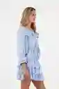 Camisa Libertad Azul Talla 02 M