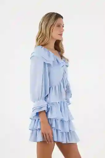 Camisa Libertad Azul Talla 02 M