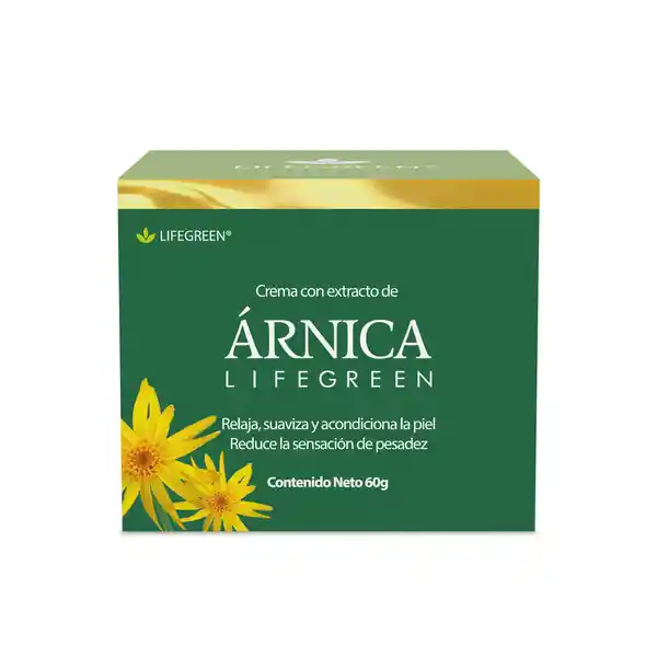 Lifegreen Crema Con Árnica