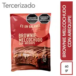 Es Un Balance Brownie Melcochudo Con Arequipe