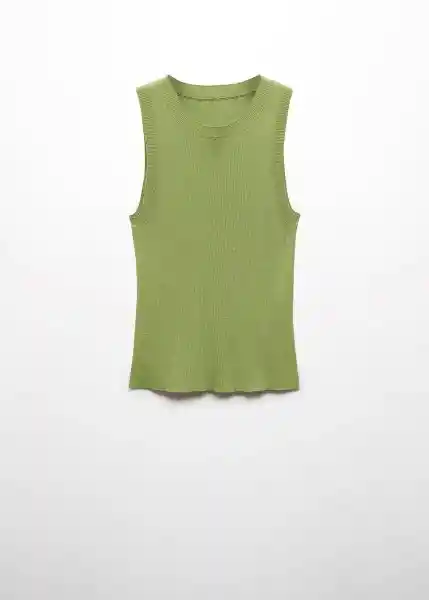 Top Karl Verde Talla S Mujer Mango