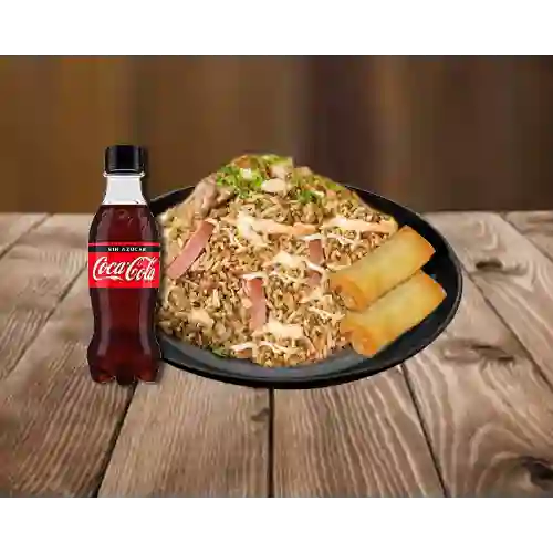 Combo con Rollitos