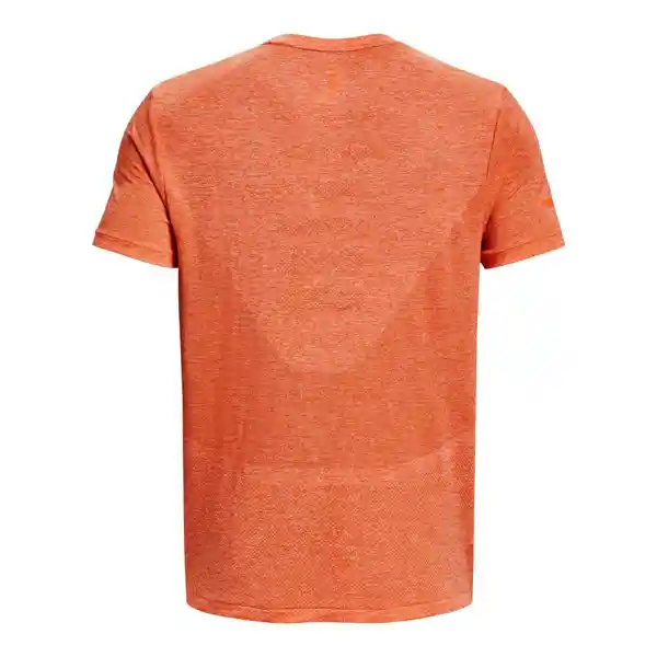 Under Armour Camiseta Seamless Stride Naranja T. LG 1375692-816