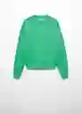 Jersey Paola Verde Talla XL Mujer Mango