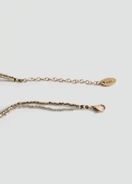 Collar Judith Oro Talla 99 Mujer Mango