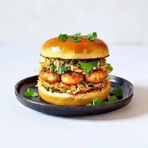 Hamburguesa de Ceviche