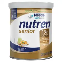 Complemento Nutricional Nestlé Nutren Senior Sin Sabor 740 g