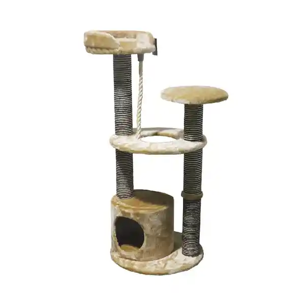 Jarapets Gimnasio Para Gato Beige 45 x 45 x 100 cm SBE7003