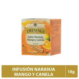 Twinings Infusión Sabor Naranja Mango y Canela