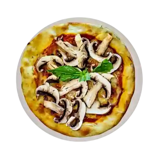 Pizza de Champiñones con Queso