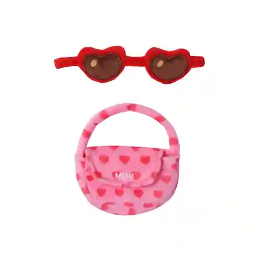 Peluche Heart Set Miniso