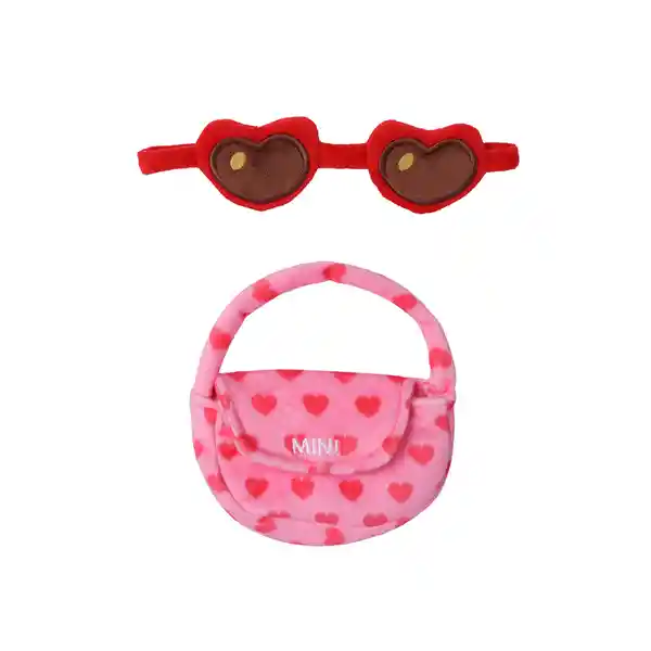 Peluche Heart Set Miniso