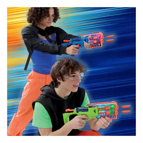 Nerf Juguete Lanzador Serie n Cobaltfury 24 Dardos