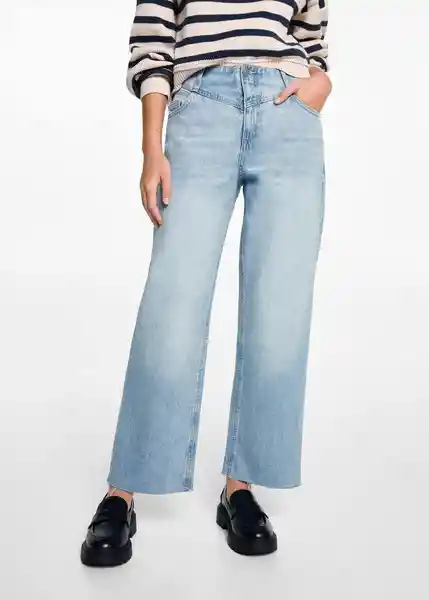 Jean Yoke Tejano Medio Talla 19 Niñas Mango