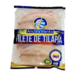 Ancla y Viento Filete de Tilapia Sin Piel Deshuesada Congelada