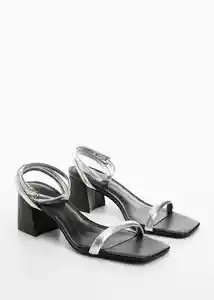 Sandalias Bayana Plata Talla 41 Teen Niñas Mango