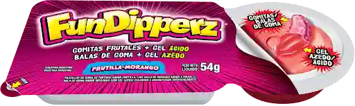 Fundipperz Gomita con Gel Ácido Sabor Frutilla Morango