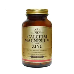 SOLGAR Suplemento Dietario Calcium Magnesium Plus Zinc