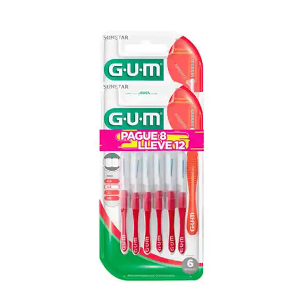 Gum Cepillo Interdental 0.8 mm