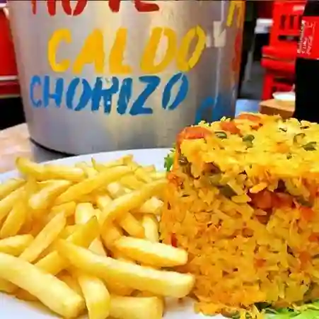 Arroz con Camarones