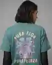 Camiseta Mujer Verde M 203G001_VER185612 Rifle