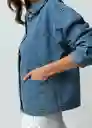 Chaqueta Glowie Mujer Azul Indigo Medio Talla S Naf Naf